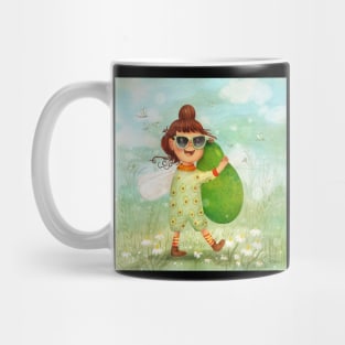 Avocado girl Mug